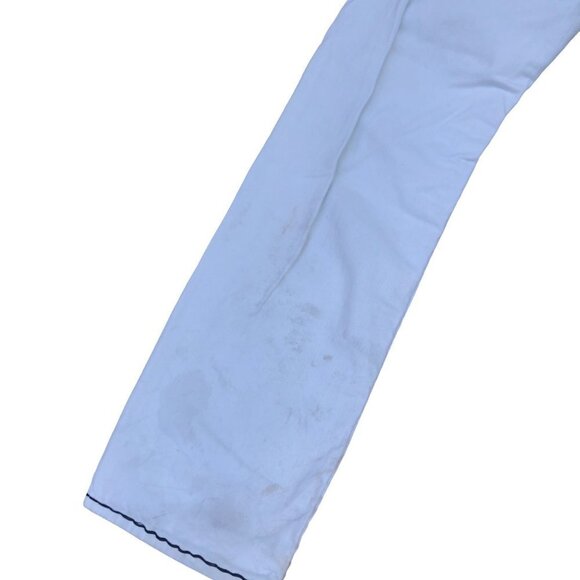 Vintage True Religion Jeans Size 32 RICKY SUPER T White Black Stitch - Picture 8 of 12